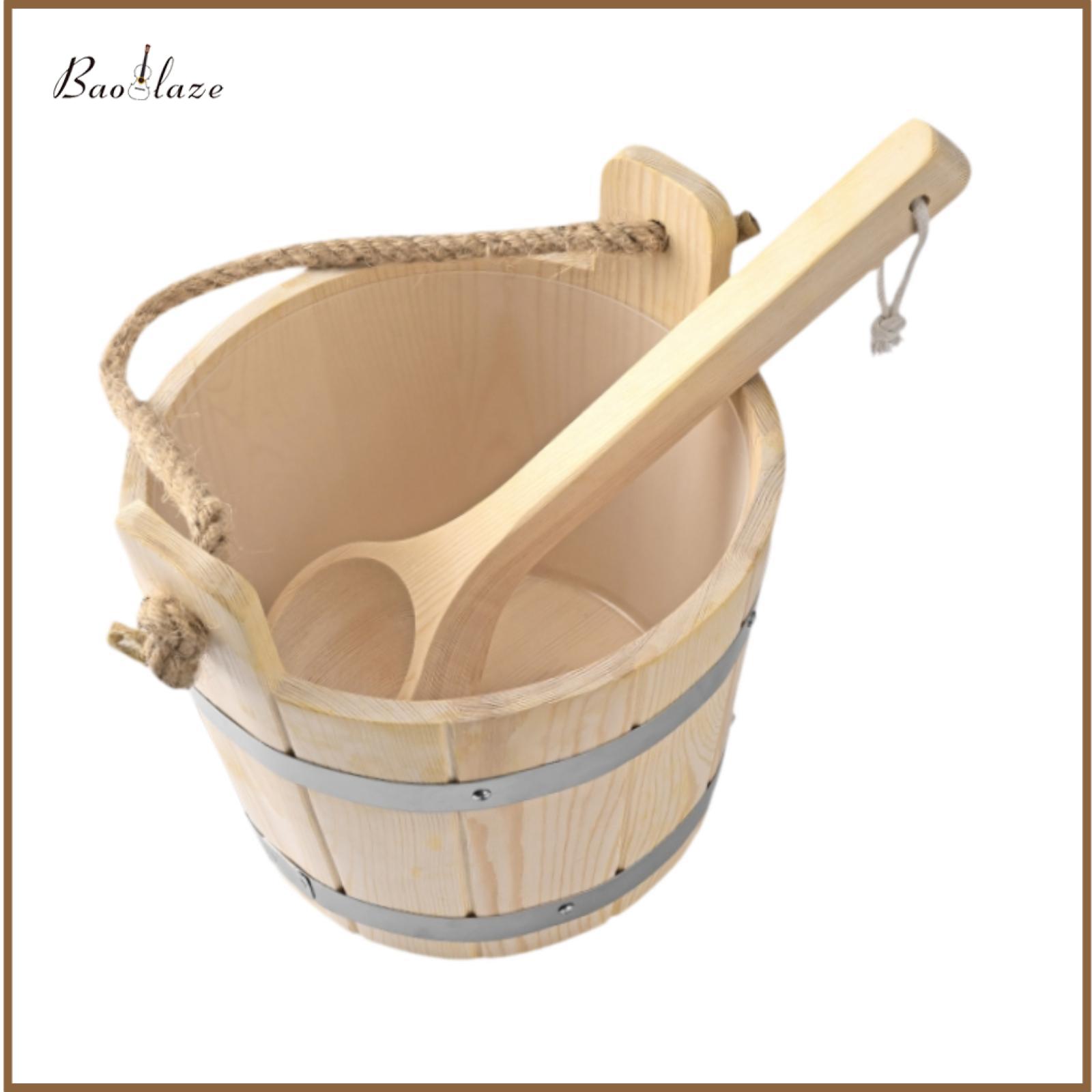 Wooden Sauna Barrel and Ladle Portable Sauna Accessories ราคา 2,538 บาท*ส่งฟรี