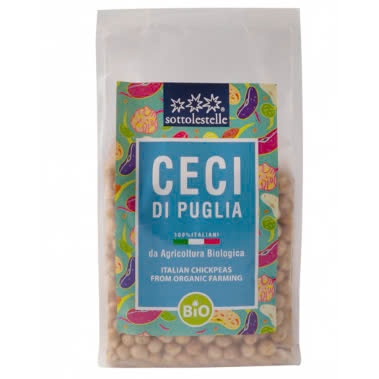 Đậu gà hữu cơ Sottolestelle 200g