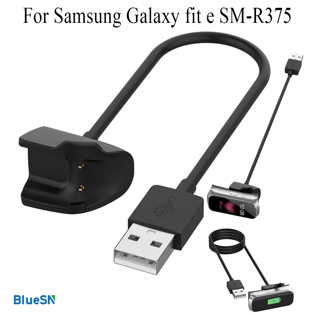 Bluesn USB cáp sạc nhanh Dây Đế Sạc Dây chuyển đổi cho Samsung Galaxy phù hợp với E sm-r375 Đồng hồ đeo tay thông minh SM-R375 Vòng đeo tay