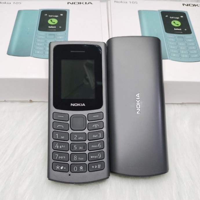 (Full Box Mới 100%) Điện Thoại Nokia 105 (2021) 4G 2 Sim Pin Khủng Loa To Cho Người Lớn Tuổi
