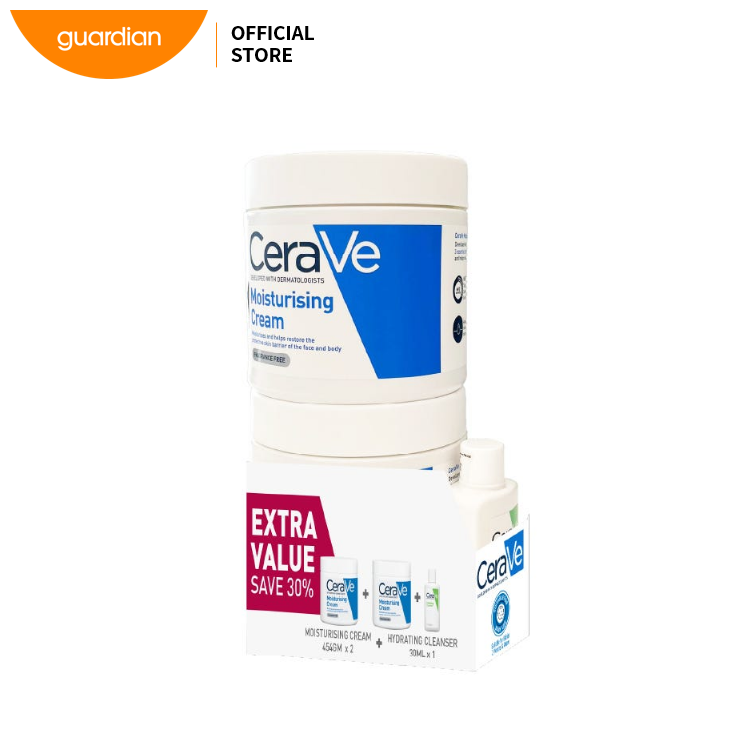 Cerave Moisturising Cream 454Gm Twin Pack