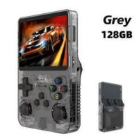COD⭐KL LOCAL 24Hrs⭐ R36S Retro Handheld Game Console Linux System 3.5 Inch IPS Screen Portable Pocket Video Player 64GB 128G Game Kid Gift Controller Gaming