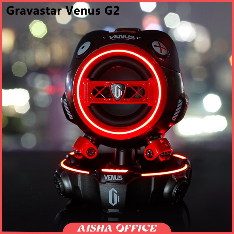 Gravastar Venus Mini Bluetooth Speaker - Portable Rgb Gaming Audio