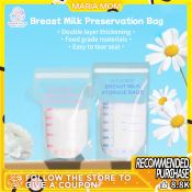 "30Pcs Spout Breastmilk Storage Bags, BPA-Free, Leakproof"