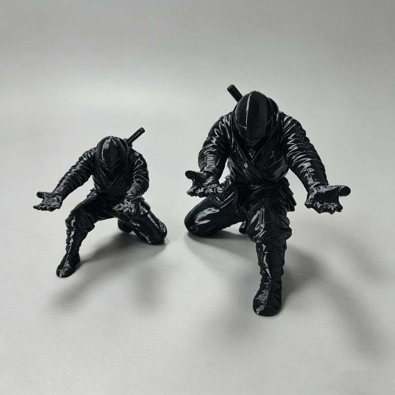 JOYNCLEON Kẹp giữ bút hình ninja in 3D – đồ trang trí bàn vật dụng đựng đồ văn phòng phẩm sáng tạo với thiết kế mô hình nhân vật