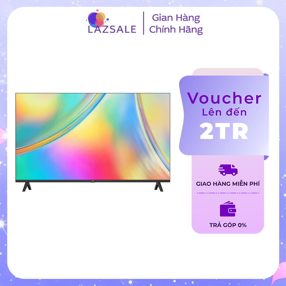 Google Tivi TCL 43 inch 43S5400 - Tần số quét thực 60 Hz -  Remote tích hợp micro tìm kiếm bằng giọng nói - Tổng công suất loa 19W