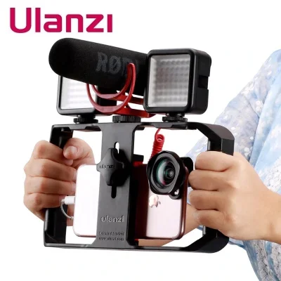 ULANZI U-Rig Pro Plastic Cage Phone Holder Vlog Mount Clip Smartphone Video Rig