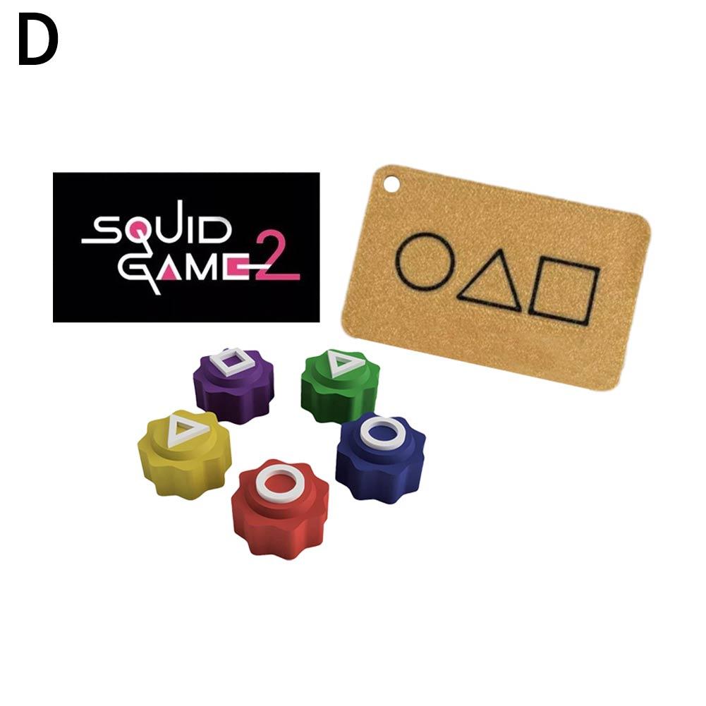 Squid Game 2 Gonggi Stones 3D Printed Korean Traditional Toy Game Stone Jack Set A9U1
