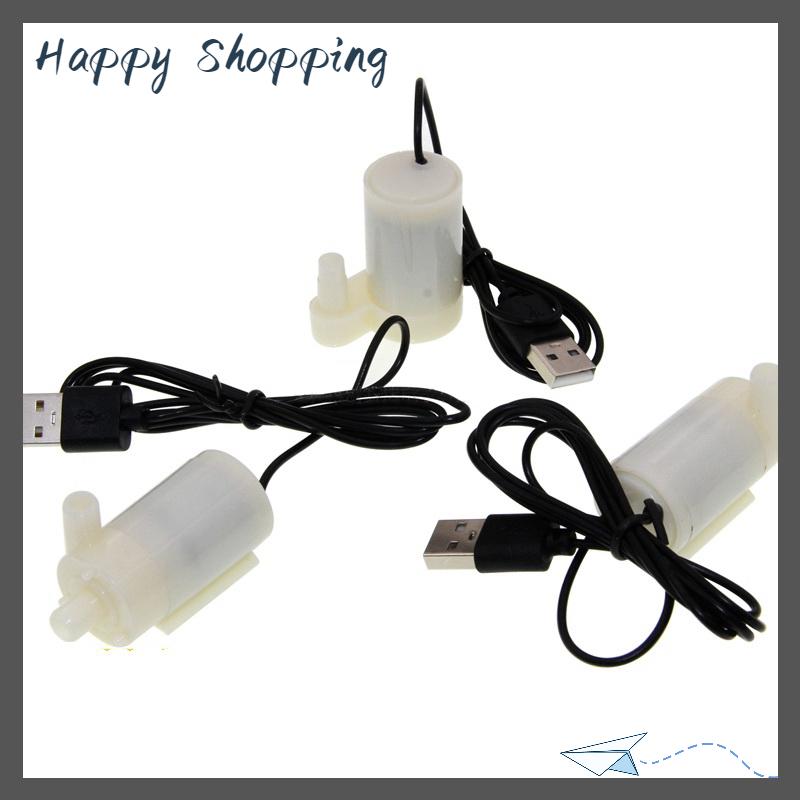 [THS Store] COD Máy bơm nước mini chìm siêu nhỏ USB cho bể cá động cơ DC đài phun nước hồ cá