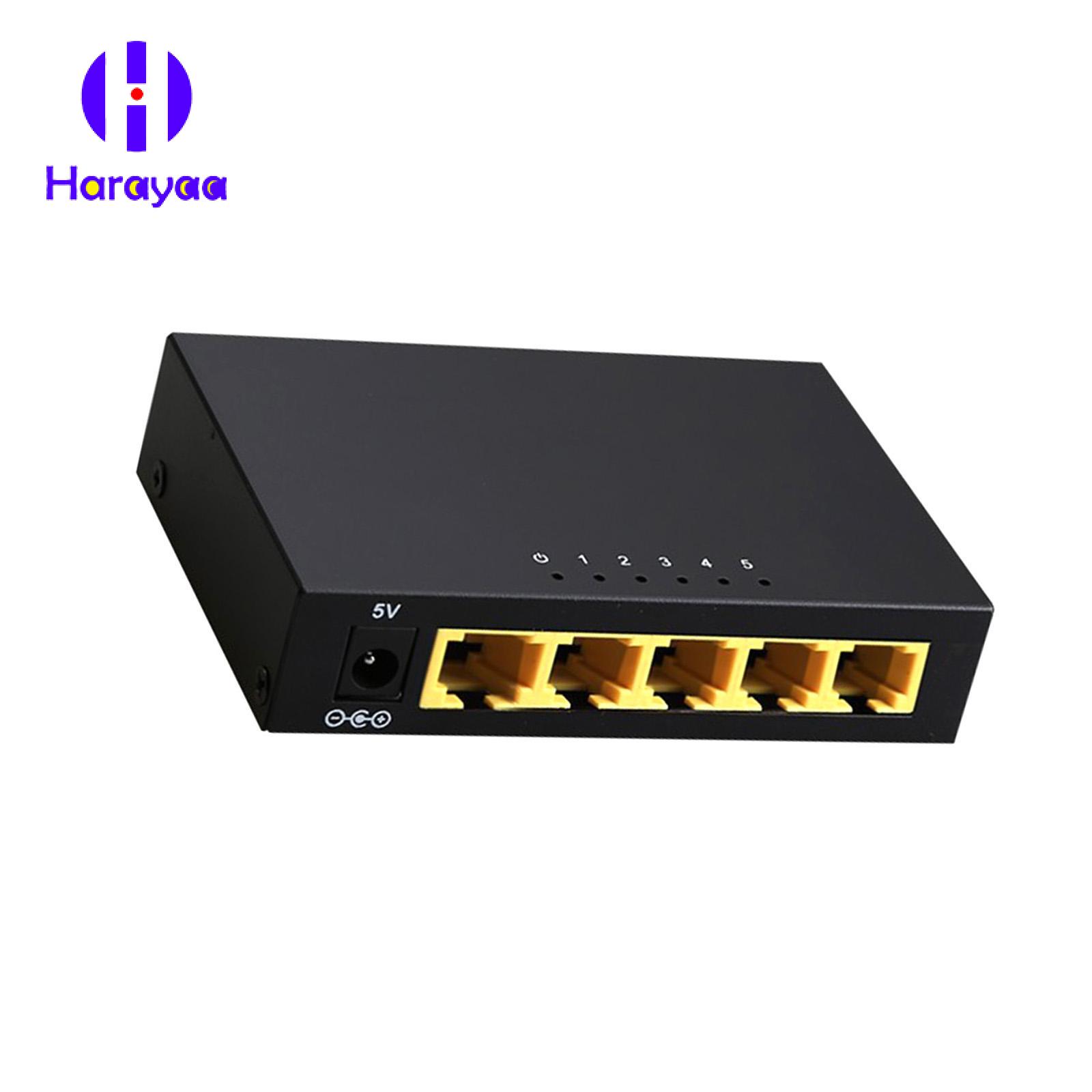 harayaa RJ45 Switch Game Network Switch for Enterprises Campuses Large Scale Games