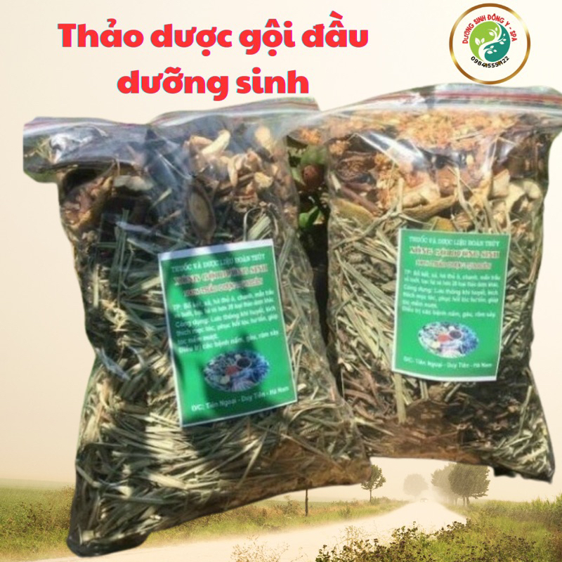 Thảo dược khô xông gội đầu, thảo dược xông đầu dưỡng sinh - thảo mộc xông gội dưỡng sinh 100% tự nhiên