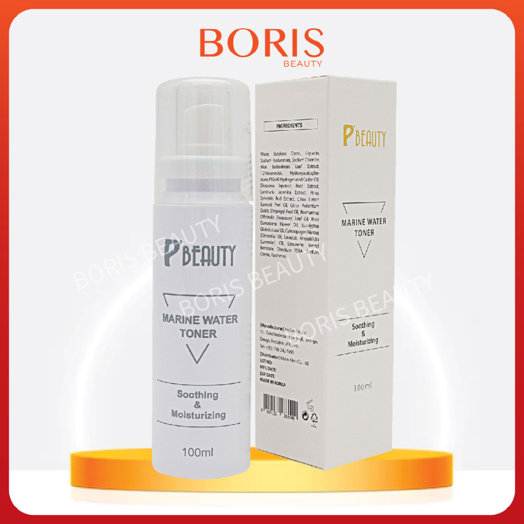 TONER MUỐI KHOÁNG P’BEAUTY MARINE WATER