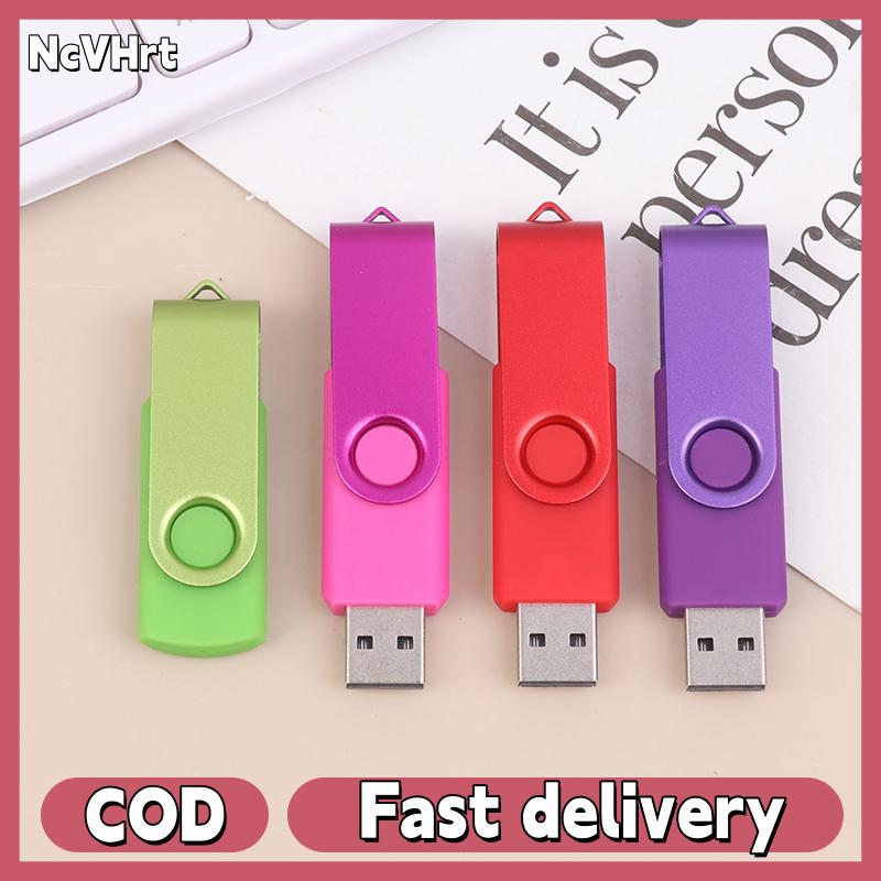 NcVHrt แฟลชไดรฟ์ USB สีความจุ64เมตรไดรฟ์ปากกาหน่วยความจำเหมาะสำหรับคอมพิวเตอร์และแล็ปท็อป ราคา 50 บาท*ส่งฟรี
