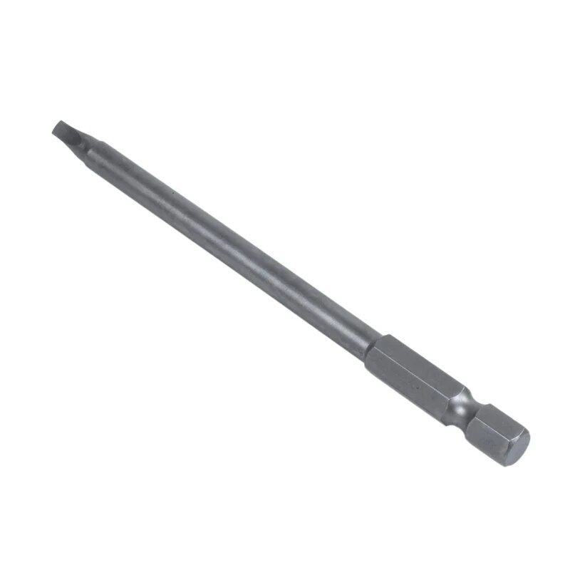 Tùy chỉnh 1/4 inch chuôi lục giác 6mm dia trục 100mm hình vuông dài Bộ Tuốc nơ vít màu xám