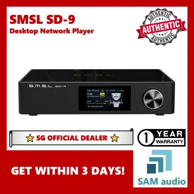 [SG] SMSL SD-9, HiFi MQA Audio Network Music Player Streamer (DLNA WiFi Bluetooth Airplay Stream SD9 SD 9)