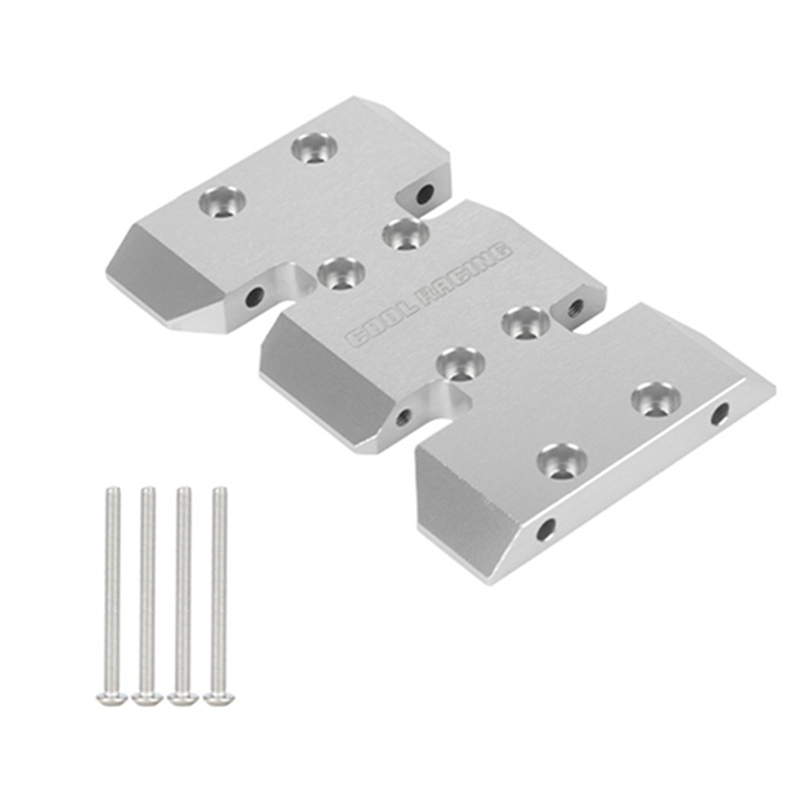 xieyan1- LCG Lower Center of Gravity Metal Translation Skid Plate for 1/10 RC Crawler Axial SCX10 II III Capra Upgrades Accessories