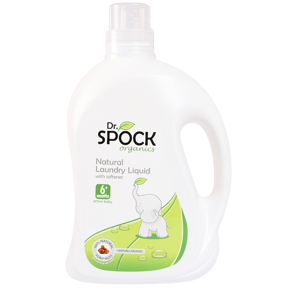 Nước Giặt Xả Dr.Spock Organics Thiên Nhiên Dành Cho Trẻ Từ Sơ Sinh Làm Mềm Vải Can 2000ml 3000ml - Bibo Mart
