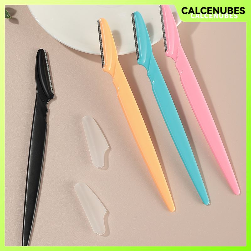 CALCENUBES Mini Portable Safety Eyebrow Razor for Men and Women - Ideal for Beginners, Smooth & Precise Grooming Tool ราคา 18 บาท*ส่งฟรี