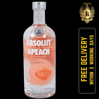 Absolut Apeach Vodka 750ml