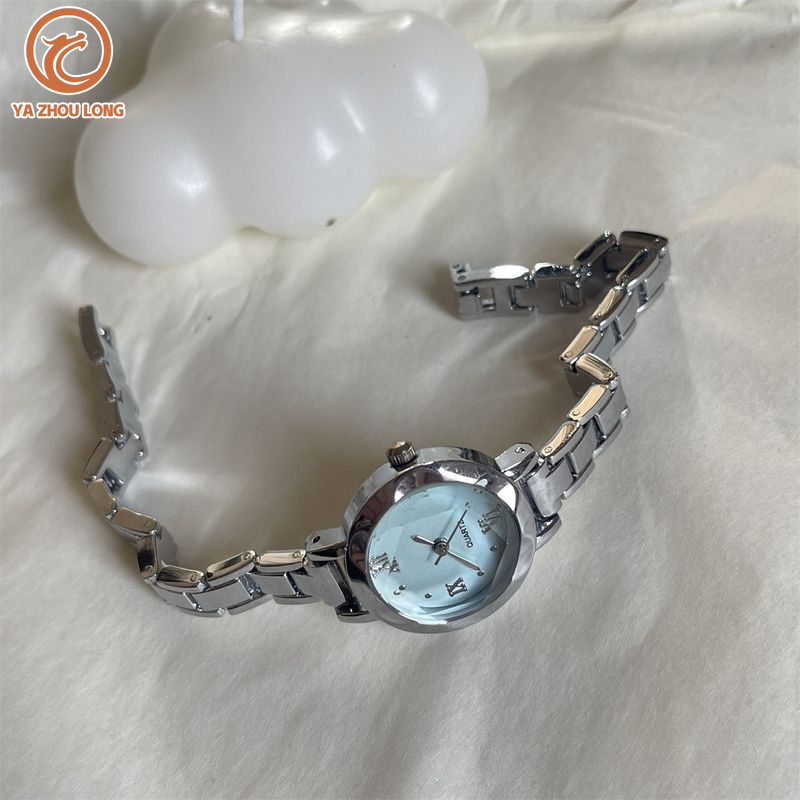 YA ZHOU LONG Elegant Minimalist Women's Watch with Classic Design and Comfortable Metal Bracelet ราคา 99 บาท*ส่งฟรี