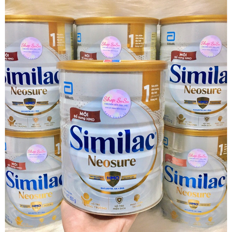 Sữa Similac Neosure 850g, dành cho trẻ nhẹ cân- suy dinh dưỡng