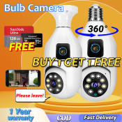 V380 Dual Lens CCTV Camera with Audio and Speaker