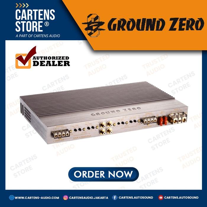 POWER AMPLIFIER GROUND ZERO GZUA 4.150SQ-PLUS BY CTS-STORE.COM - OTO EXPRESS Harga  31,520,000 Ringgit*Penghantaran Percuma
