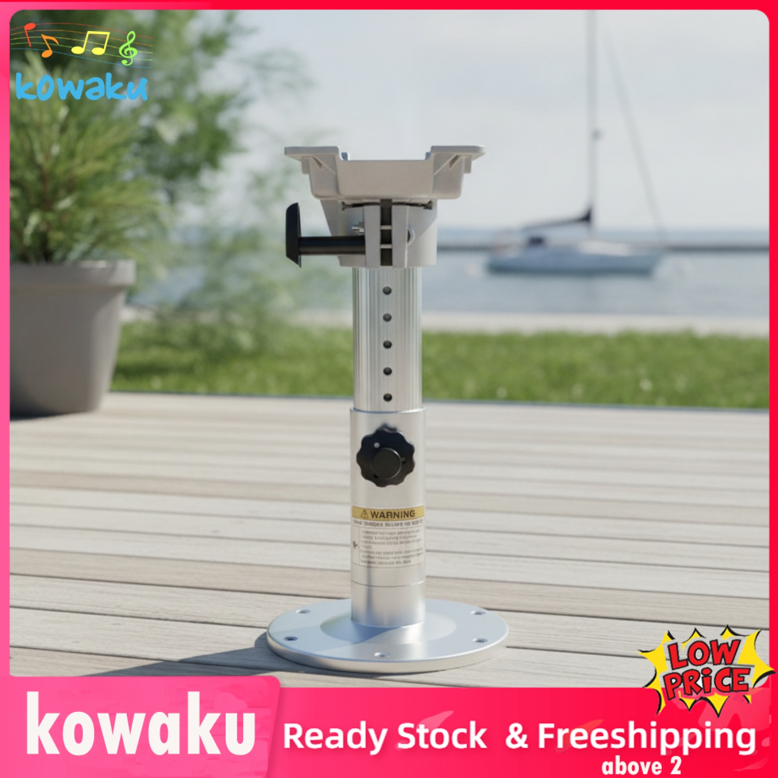 kowaku Manual Telescoping Seat Pedestal Swivel Boat Seat Pedestal Telescopic Heavy-Duty for Boats Giá 4,403,057 Đồng*Miễn phí vận chuyển