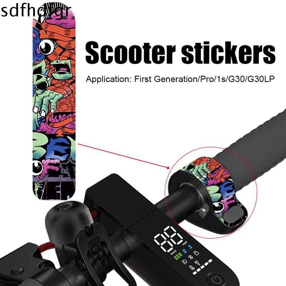 SDFHDFGR Đối với xe tay ga Xiaomi M365 Xe điện Phụ kiện xe tay ga Hình dán ngón tay tay ga xe tay ga Hình dán xe tay ga Nhãn dán bảo vệ Bộ phận xe tay ga