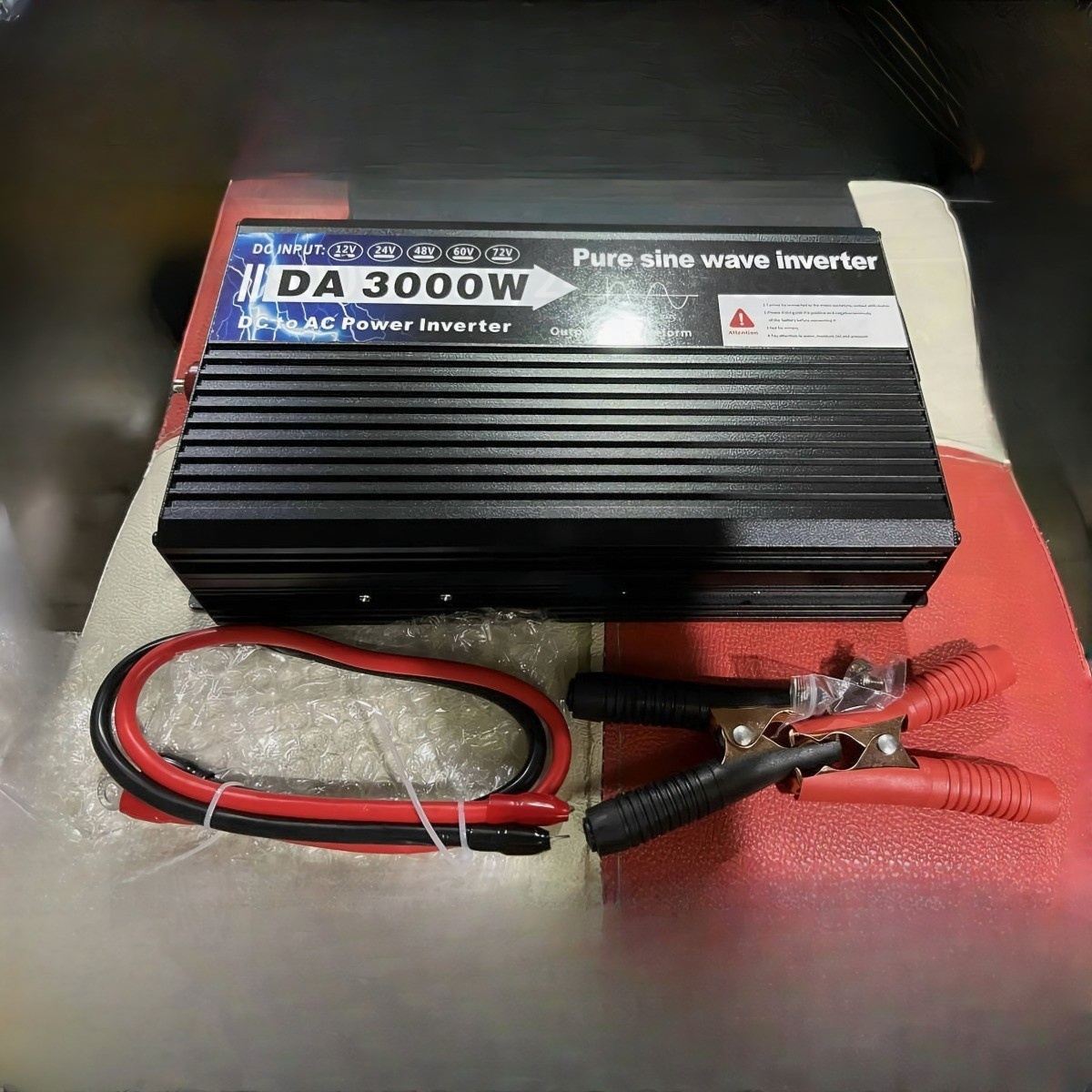 Thailand - Old Model - Inverter - Da3000W Black ราคา 1,997 บาท*ส่งฟรี