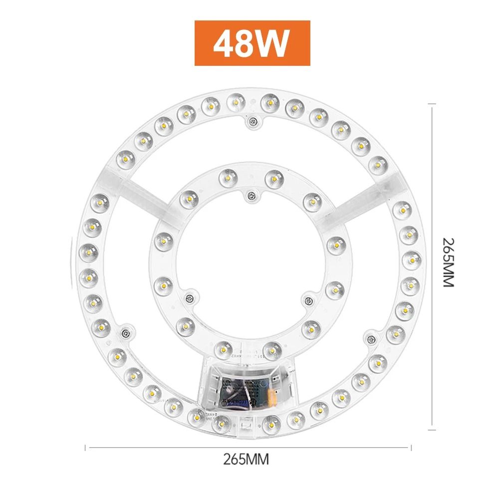 CEMOMEF Round Led Module Ceiling Lights Durable 12W 18W 24W 36W 48W 72W Led Panel Light Replacement Convenient Ceiling Fan light Room Ceiling