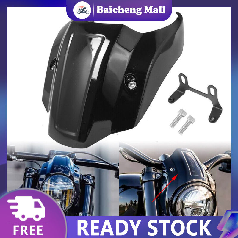 BaiC Motorcycle Front Headlight Fairing Cover Headlamp Trim Fairing Cowl