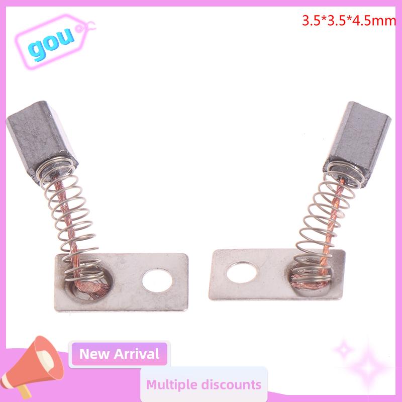 gou 2 chiếc bàn chải carbon bàn chải carbon thay thế tay cầm chắc chắn phụ kiện khoan làm móng - 2
