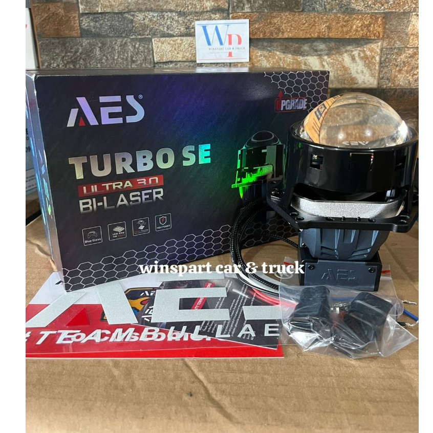 Bi-laser Biled Projector AES Turbo SE Ultra Cooler 3 Inch TIR Technology Bilaser 75 Watt
