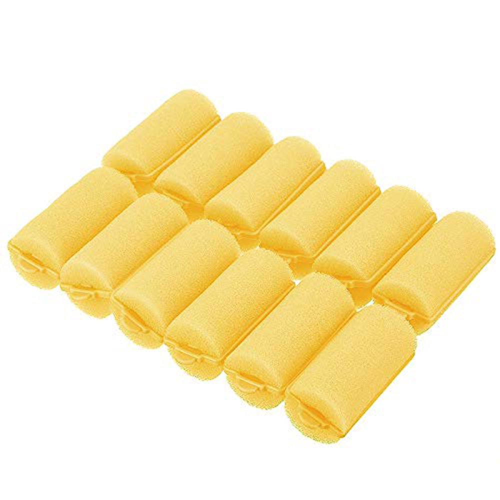 DFBBGHY Thời trang Quăn Hồng / vàng Dụng cụ tạo kiểu tóc Làm tóc Máy uốn tóc bằng bọt biển Con lăn bọt - 2