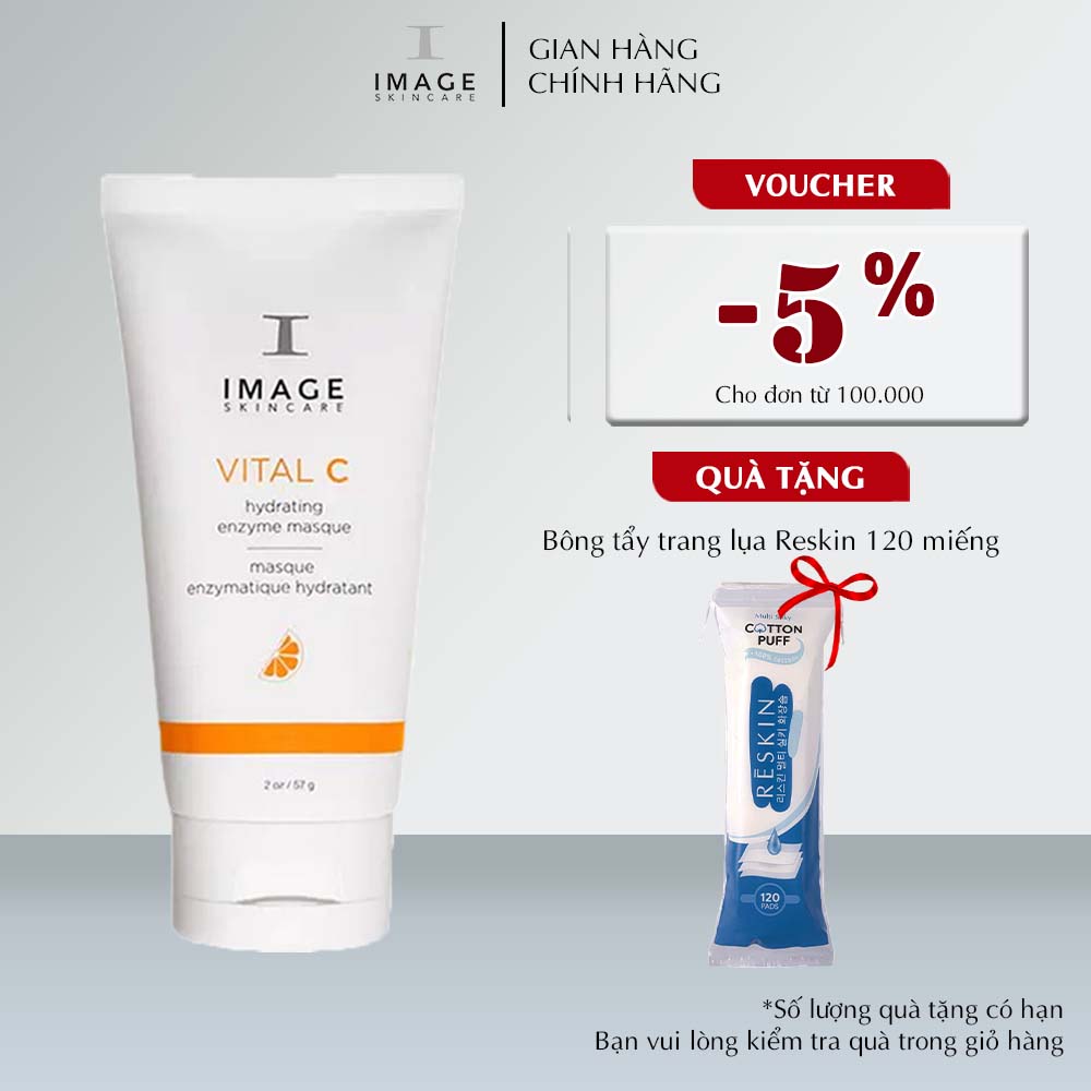 Mặt nạ dưỡng ẩm phục hồi da Image Skincare Vital C Hydrating Enzyme Masque 57g