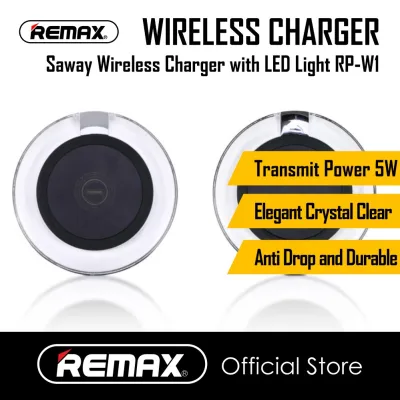 [Remax Energy] RP-W1 Saway Wireless Charger With LED Light Output 5W
