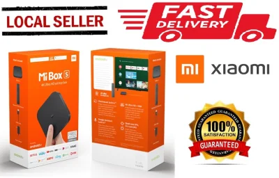 Xiaomi Mi TV Box S 4K Utra HD Streaming Media Player, Global Version- Brand New In Xiaomi Factory Sealed Box, SG Seller