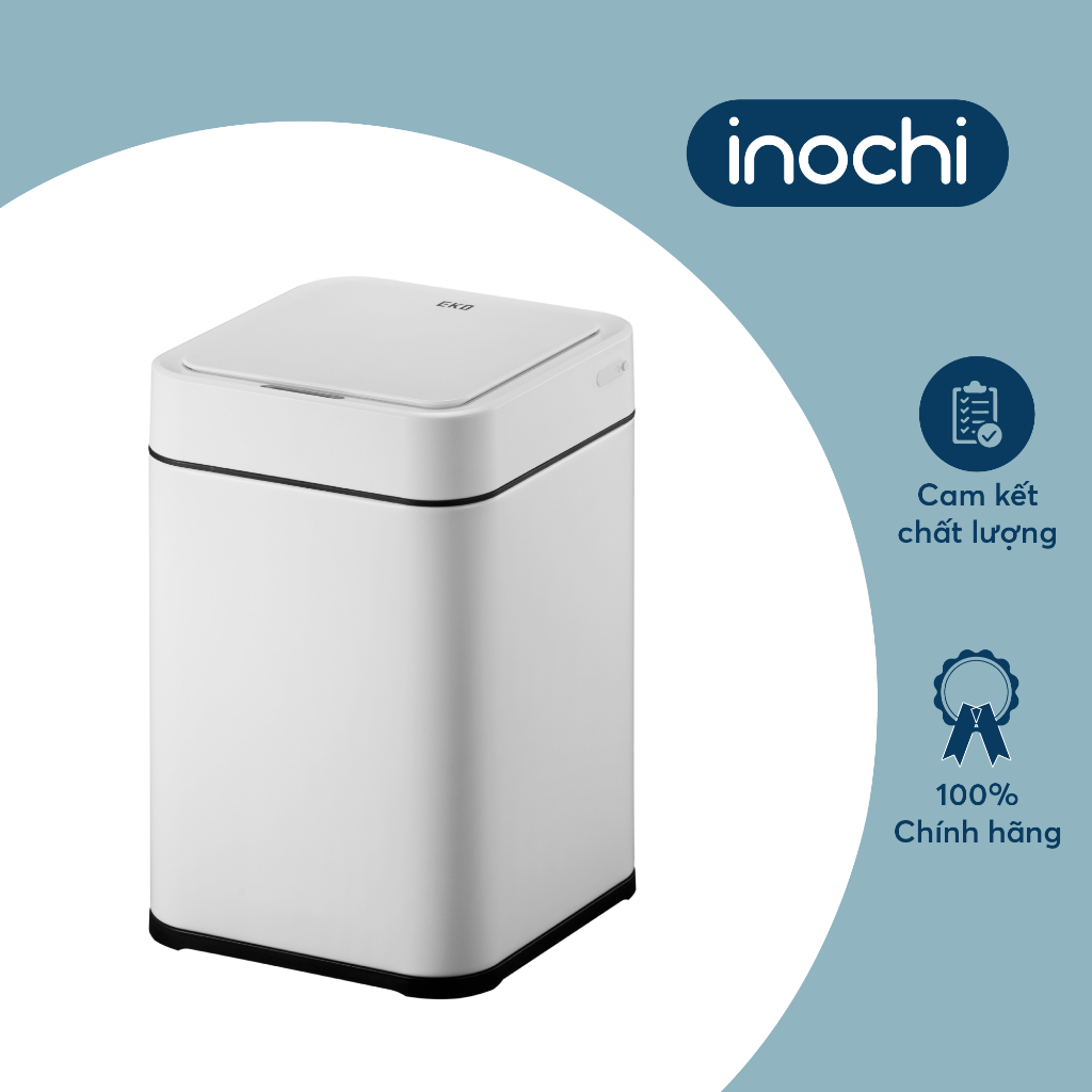 Thùng rác cảm ứng và thùng rác inox thông minh Inochi