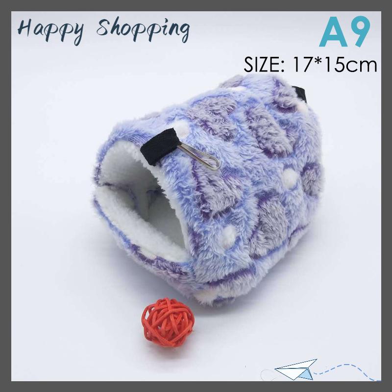 [THS Store] COD Hamster ấm giường mềm và nhà động vật gặm nhấm lồng chuột bông guinea lợn phụ kiện - 8