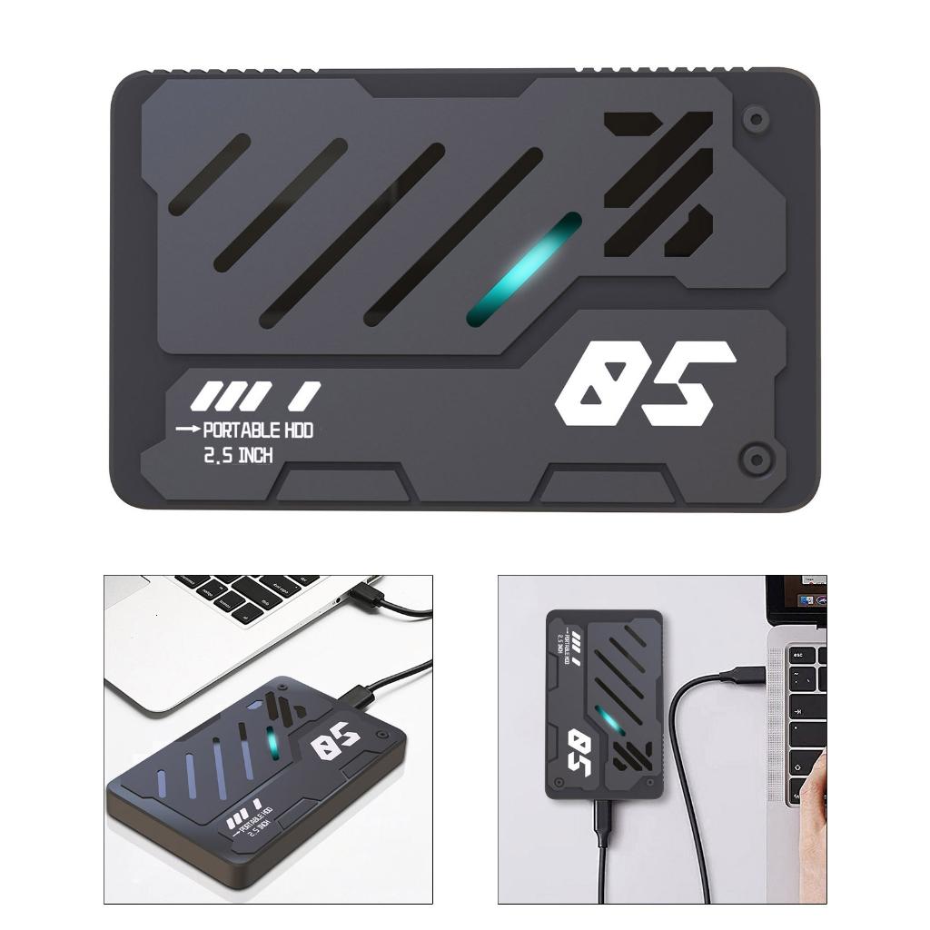 Ruggeds Hợp kim nhôm USB3.0 externals ssds 2.5inch Ổ đĩa di động nhiều tùy chọn