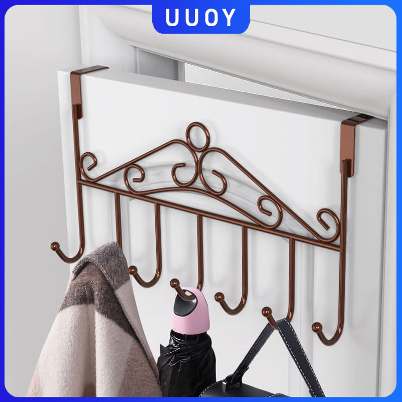 Móc Treo Quần Áo Sau Cửa 7 Chấu Bằng Thép Không Gỉ Gọn Gàng Tiện Dụng