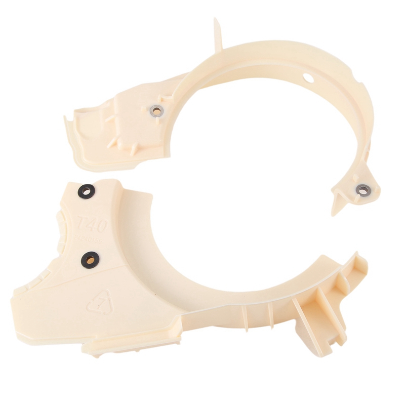 2 PCS 6T40 6T40E 6T45 6T45E Automatic Transmission 2 Oil Baffle Kit Creamy-White Automotive Supplies