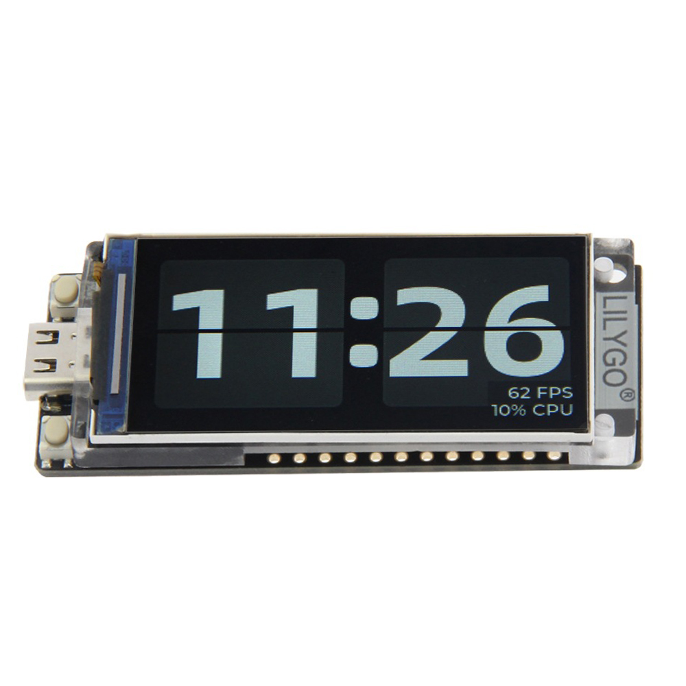 NANWEI Bt5.0 Dual Display Development St7789 Lcd Display 1.9 Inch St7789 Development Bt5.0 Inch St7789 Lcd