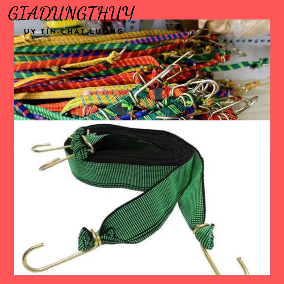 Combo 2 Dây ràng, buộc hàng hóa, dây thun cột hàng dẻo dai, chắc chắn tiện lợi