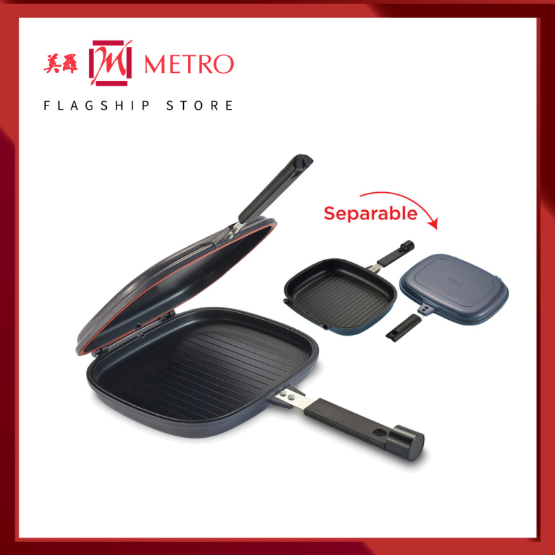 Happycall Detachable Die Cast Standard Double Pan Version 2.0 - Navy (3002-0113) Singapore