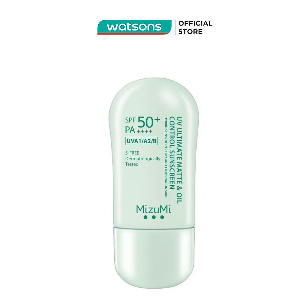 Kem Chống Nắng Kiềm Dầu Mizumi UV Ultimate Matte  Oil Control Sunscreen SPF50+ PA++++ 40g