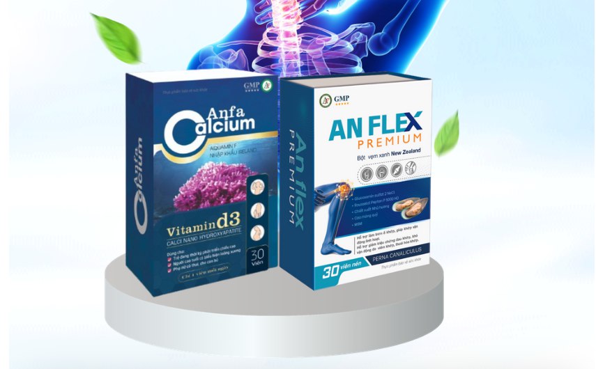 Viên uống Anfa Calcium + AN FLEX