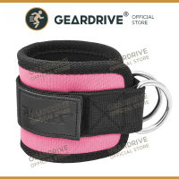 GEARDRIVE Ankle Strap for Cable Machine - Fit with Premium Padding Glute Arm Kickback Ankle Strap Ankle Cable Straps for Workout Booty Workout Leg Extension Hip Abductors