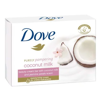 (PACK of 12) Dove Soap Purely Pampering Beauty Coconut Milk (12 x 100g)
